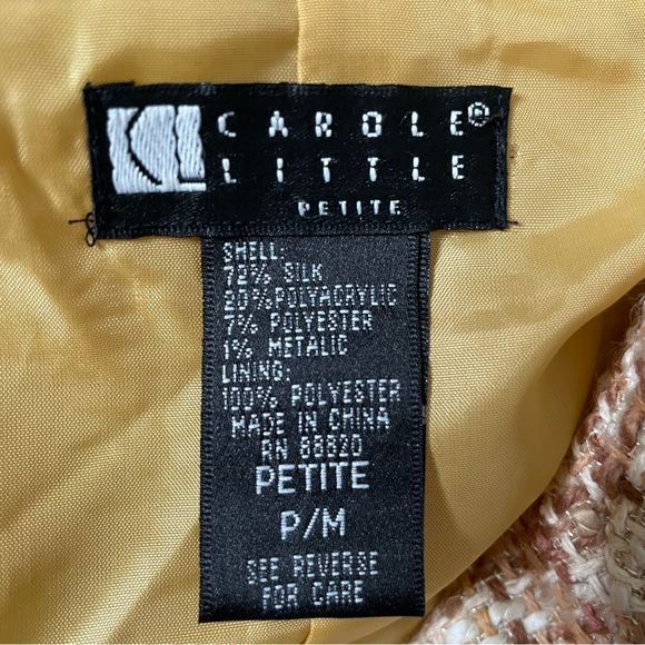 Vintage Carole Little silk crop jacket - Picture 8 of 8